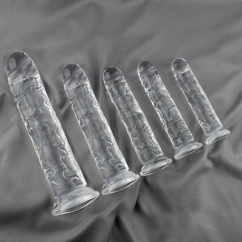 Silicon dildo perfect for hands-free use